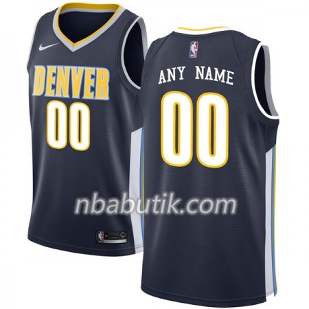 NBA Mænd Trøje Denver Nuggets Custom Nike 2017-18 Navy Swingman